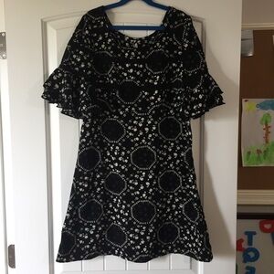 Free People floral mini dress